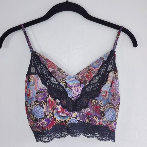 Oscar de la Renta Tops - Vintage Oscar de la Renta Floral Lace Cami Top Indie Whimsigoth Feminine Size 32